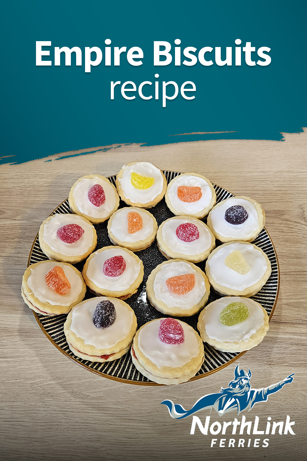 Empire Biscuits recipe