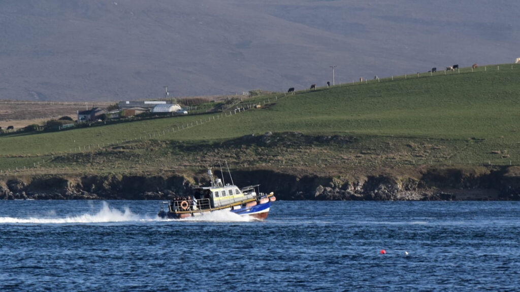 Orkney Nautical Charters out on the water