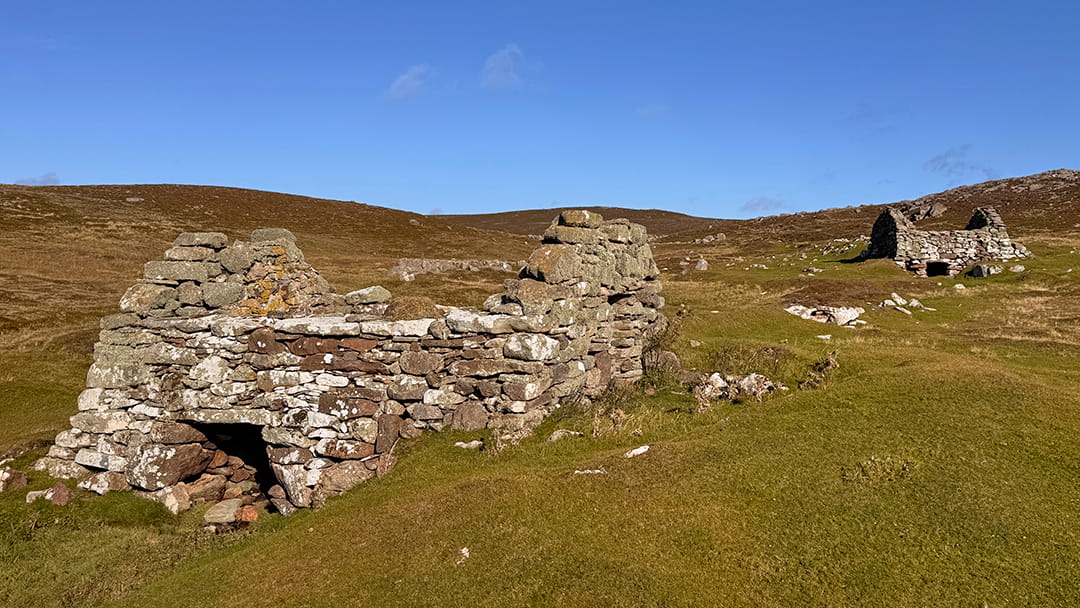 Traces of history on Papa Stour