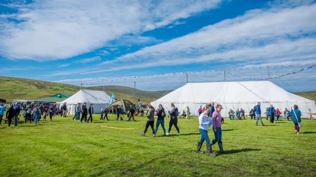 Cunningsburgh Agricultural Show in Shetland