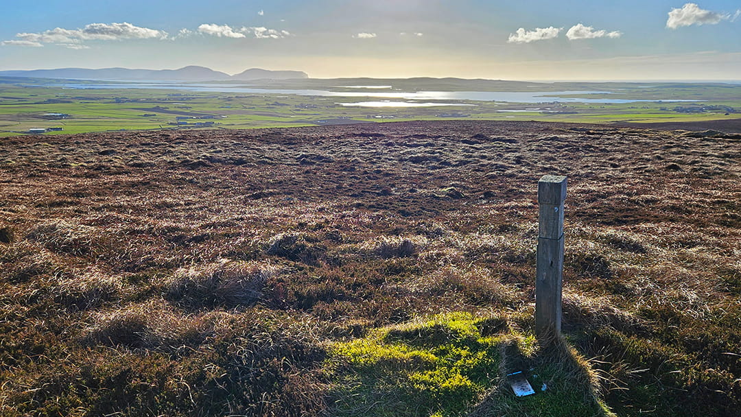The Kame of Corrigall view