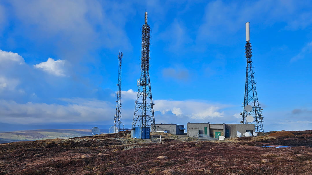 The summit of Keelylang Hill
