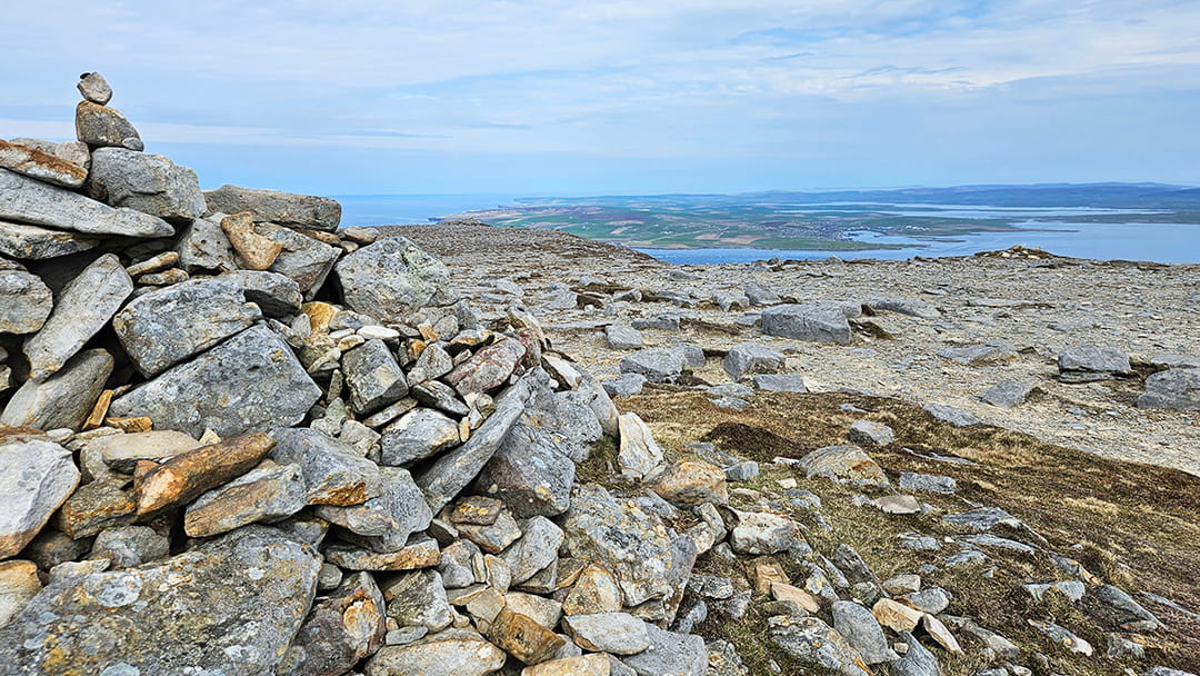 The summit of Ward Hill on Hoy