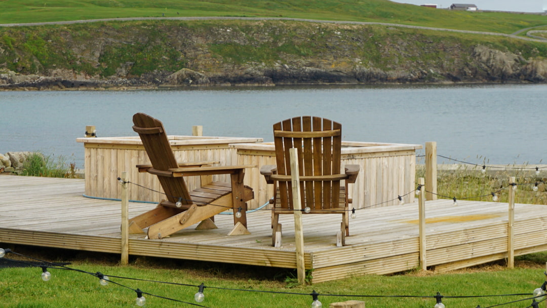 Haar Sauna, located on South Road, behind the Old Brevick House in Lerwick