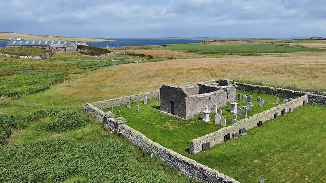 The Bu and St Mary's Chapel in Wyre, Orkney