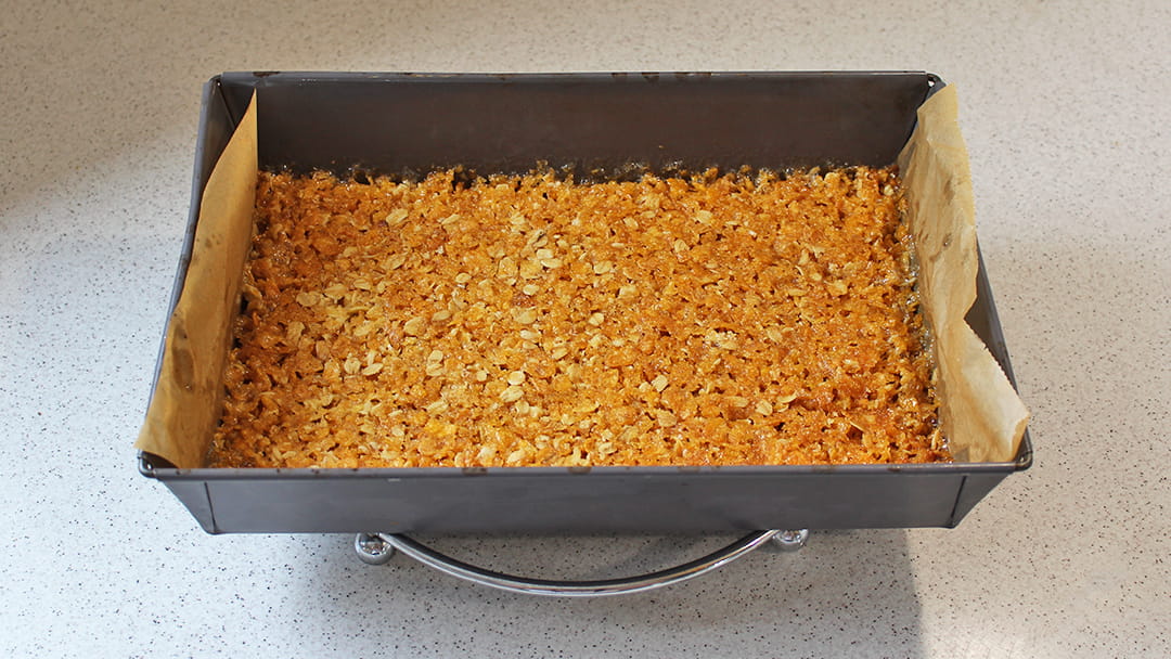 The Sunshine Squares, fresh from the oven