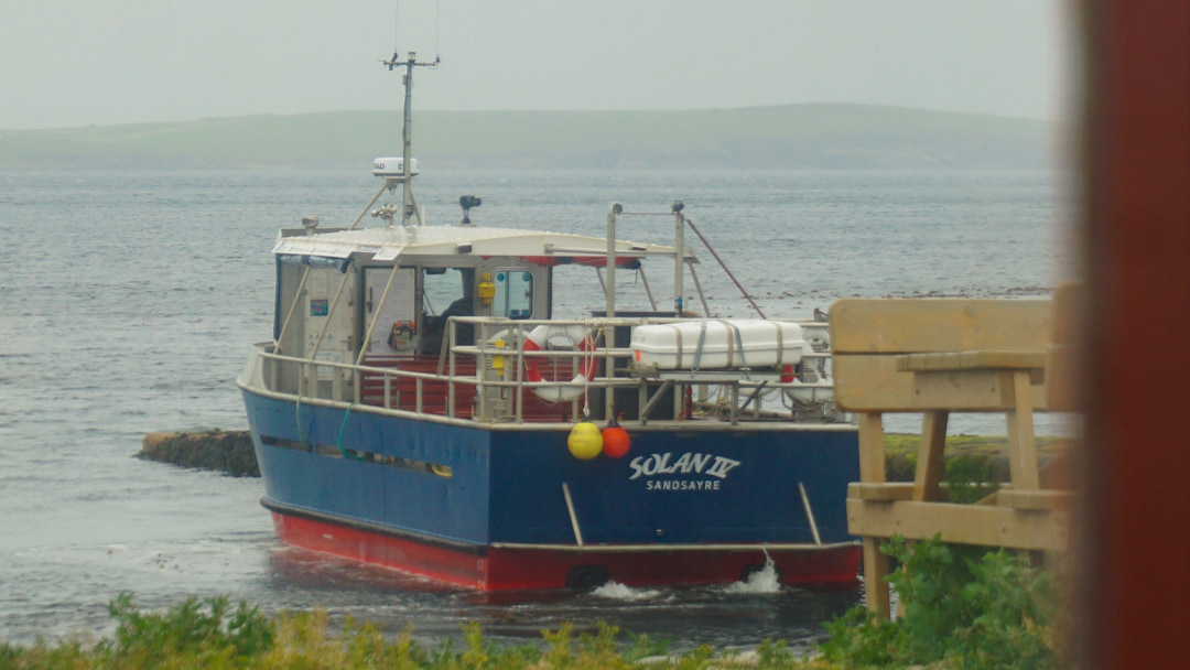 The boat to Mousa