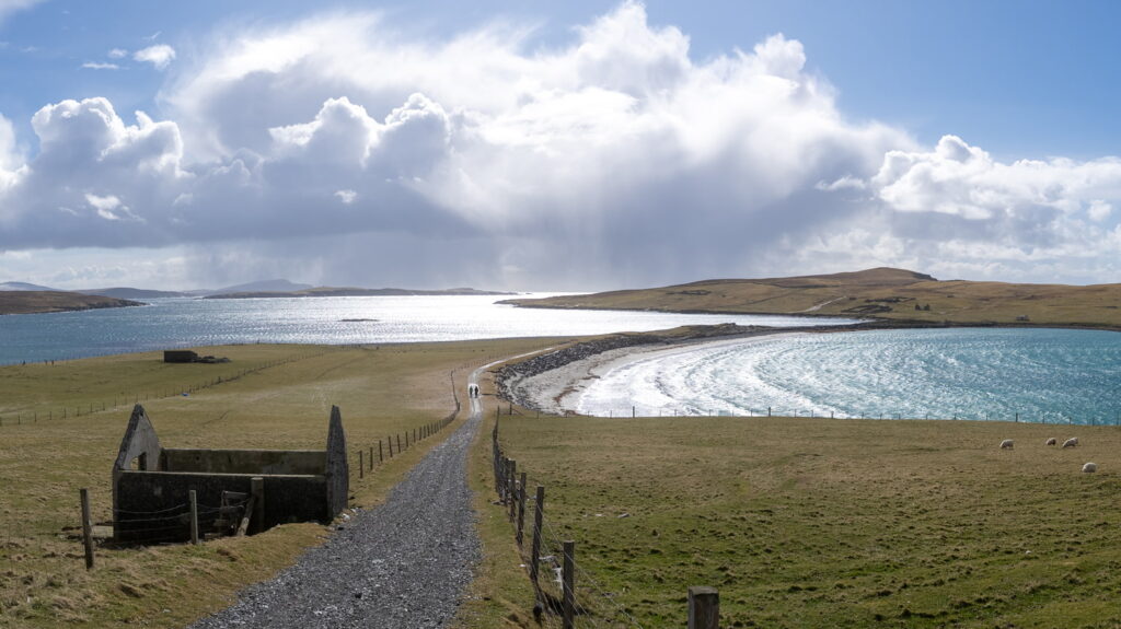 Spectacular landscapes in Shetland