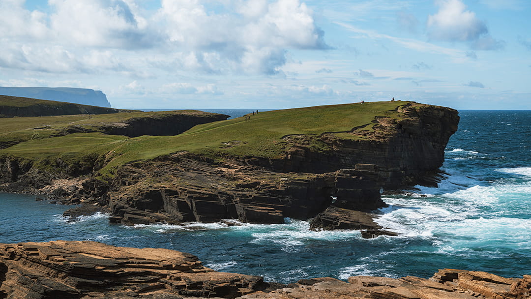 The Brough of Bigging at Yesnaby