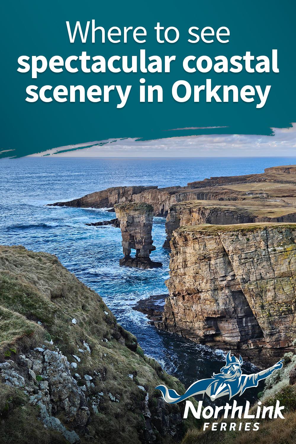 Where to see spectacular coastal scenery in Orkney